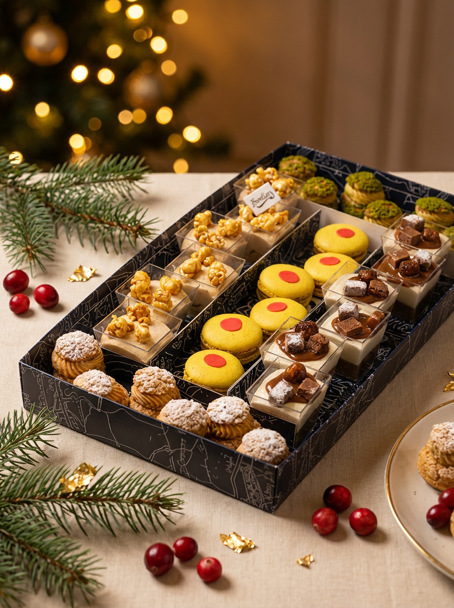 Assortiments de pièces sucrées / Idéale pour 6 personnes