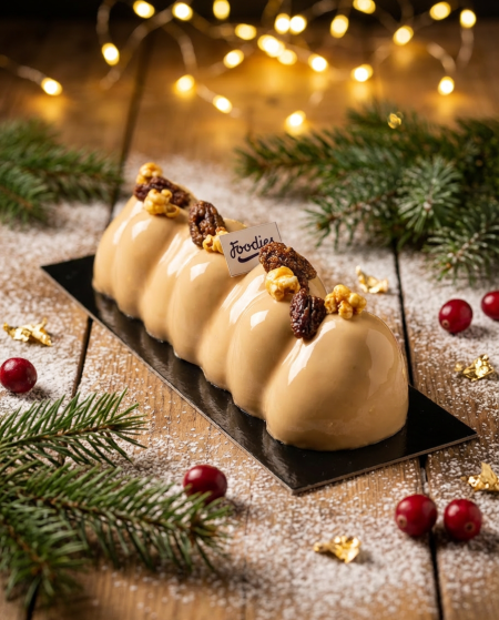 Bûche Pop Corn / 5 personnes