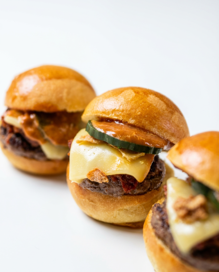 Mini burger de Noël / 4 Pièces